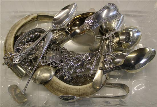 Mixed spoons etc